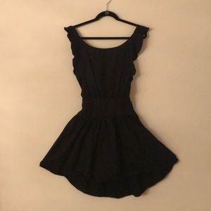 Black Linen Dress